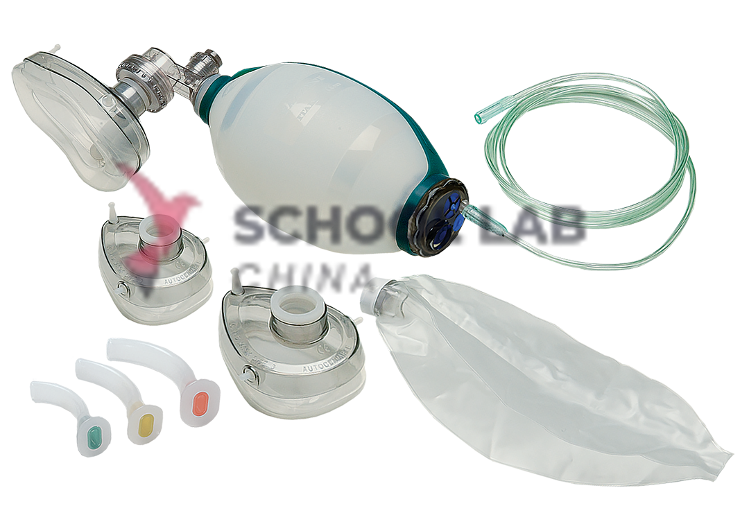 Resuscitator,hand-oper.,adult,set
